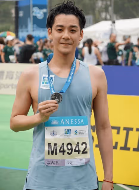 恭喜!TVB視後跑馬拉松破個人紀錄!緋聞男友參加落後:太快跟不上