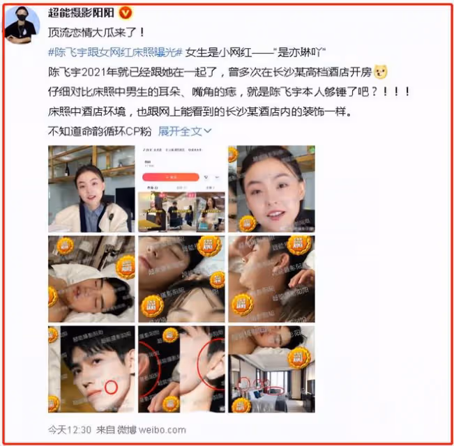 陳紅陳凱歌被陳飛宇拖累!一個曾用懷孕逼宮,一個被曝大尺度照片