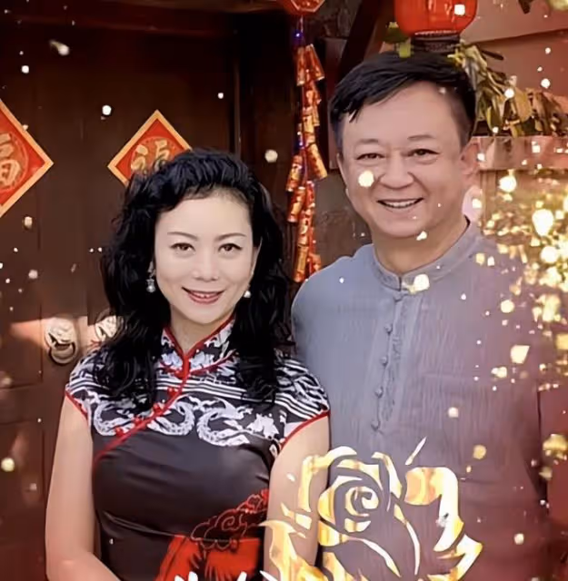 朱軍老婆譚梅情人節表白老公,曬合照恩愛如初,完全不受風波影響