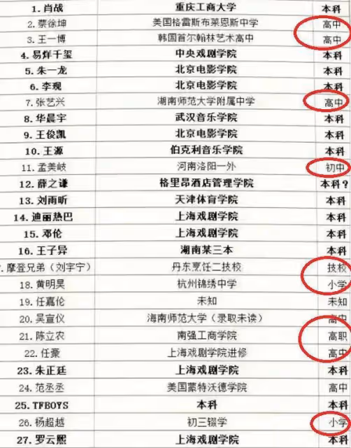「文盲」偶像不能成為內娛的主流