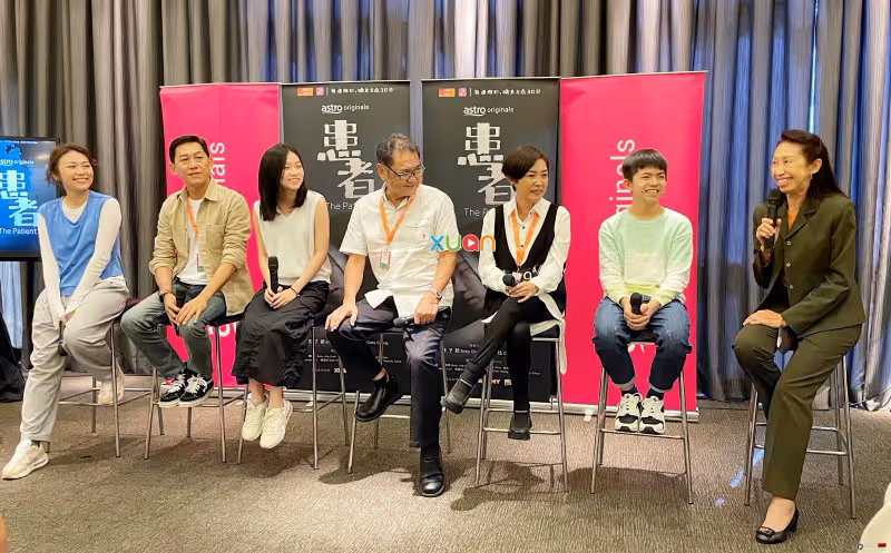 《患者》太沉重…陳子穎身體出狀況!和莊可比互相給力量 「有空就抱在一起」