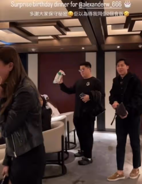 仍貴氣！TVB小花富貴男友破產後再現身高級餐廳，身形較以往消瘦