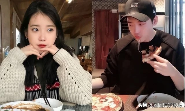網傳頂流情侶李鍾碩和IU公布情人節晚餐照片
