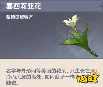 原神塞西莉亞花採集分布圖 塞西莉亞花採集路線攻略