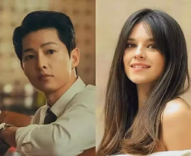 宋仲基夫婦現身!凱蒂挺孕肚抱小狗 戴鑽戒超吸睛