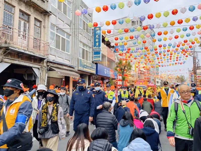 小偷混進白沙屯媽祖進香團 ,神明底下造次!
