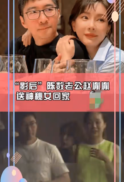 陳數闢謠離婚：情人節跟小鮮肉牽手只是工作，對趙胤胤的稱呼暴露婚姻真實狀態