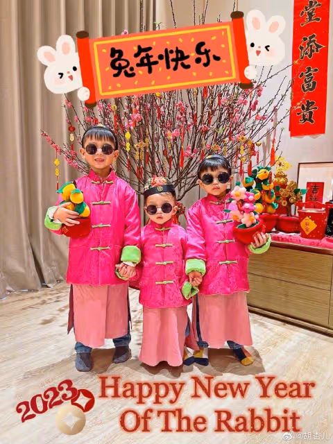 胡杏兒帶兒子挖紅薯,5歲奕霆調皮搞怪表情豐富,被贊有演員潛質