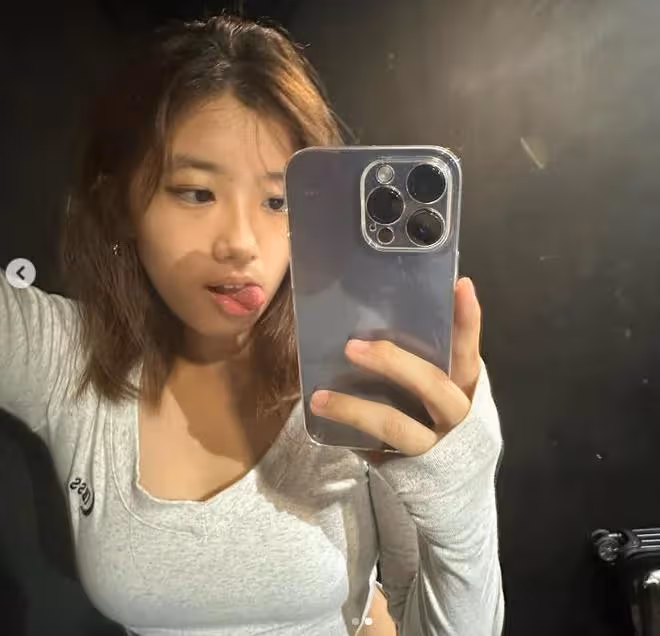 濃妝,網襪,賈靜雯17歲的女兒將東南亞風格進行到底