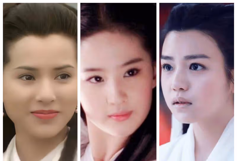相貌平平卻出演古裝絕世大美女，哪一位你最無法忍受！