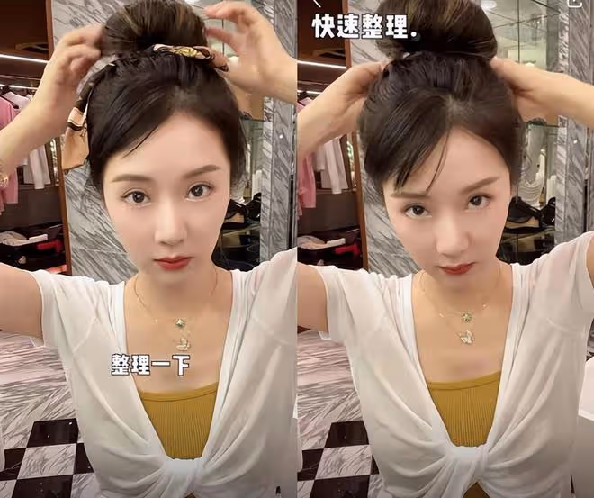 「闊太」李念官宣懷三胎，肚大如籮孕相足，嘟紅唇賣萌少女感依舊