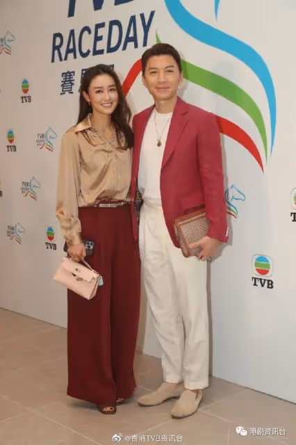 TVB賽馬日‧圖輯｜阿姐汪明荃薄紗橙紅裙勁高貴！陳嘉慧DV中空最性感