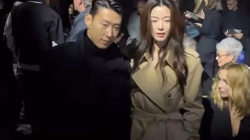 全智賢向孫興慜表白是粉絲，全智賢婆婆對兒媳與孫興慜合影有反應