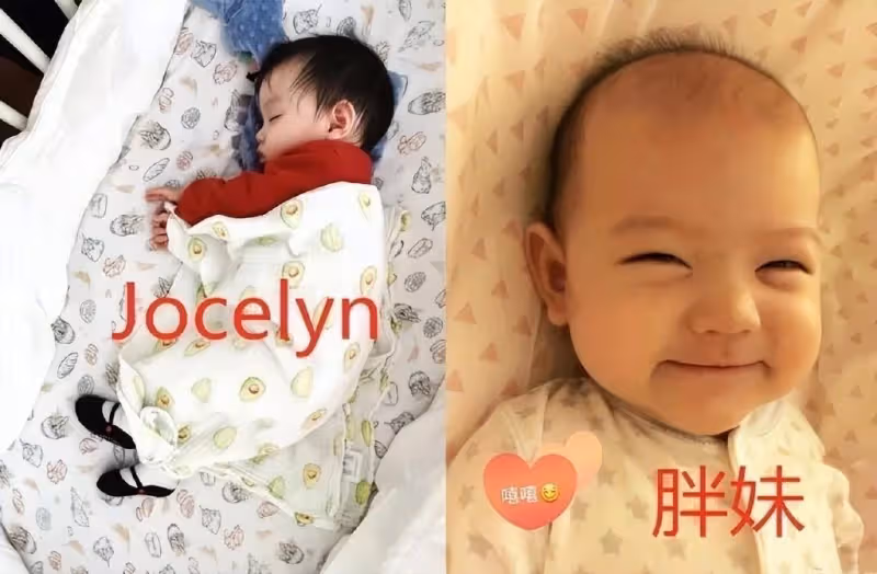 張梓琳曬二胎女兒騎馬萌照,妹妹罕露正臉顏值超高,長得像爸爸