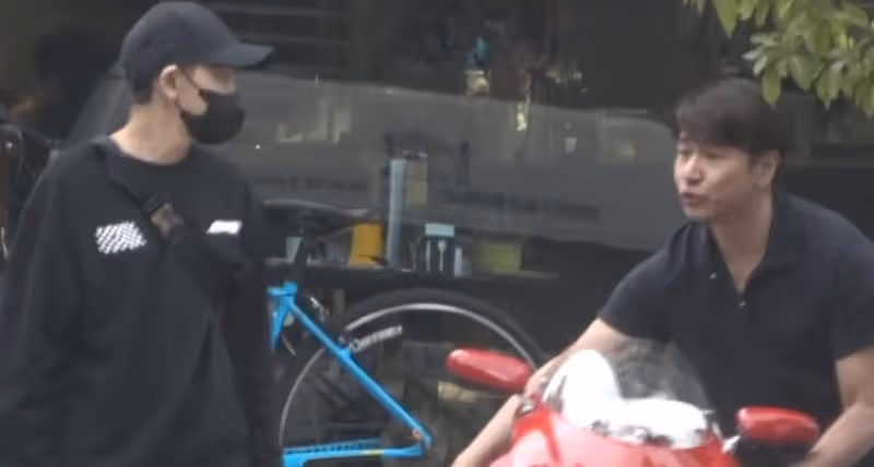林志穎車禍復工後首露面,騎車與歐弟聚餐,曝歐弟離婚後全面復出