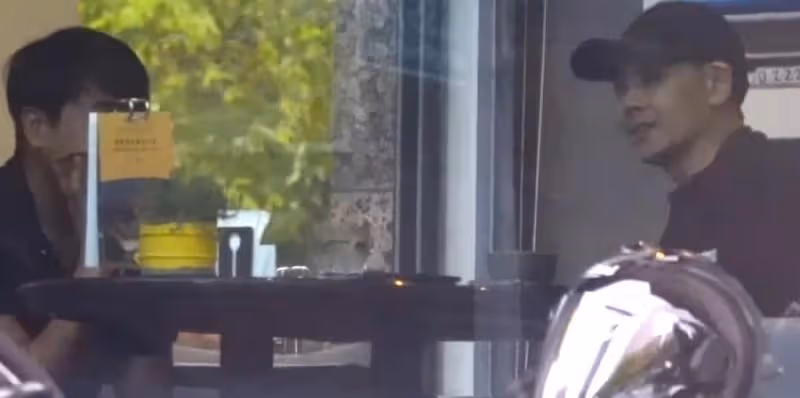 林志穎車禍復工後首露面,騎車與歐弟聚餐,曝歐弟離婚後全面復出