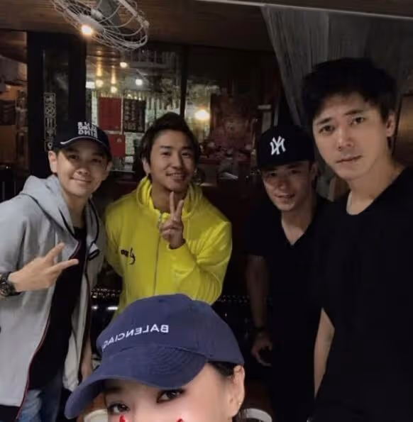 林志穎車禍復工後首露面,騎車與歐弟聚餐,曝歐弟離婚後全面復出