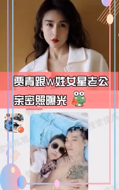 賈青疑和王麗坤老公戀愛過!親密床照曝光,還被疑曾與吳奇隆交往