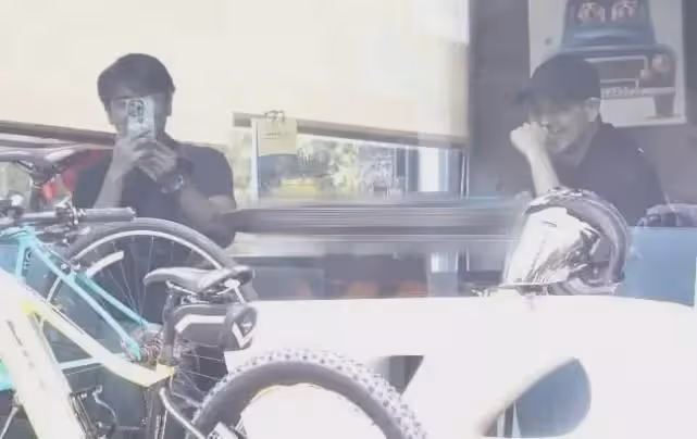 林志穎約會歐弟,生圖曝光真實狀態,嚼東西時五官不協調像小老頭