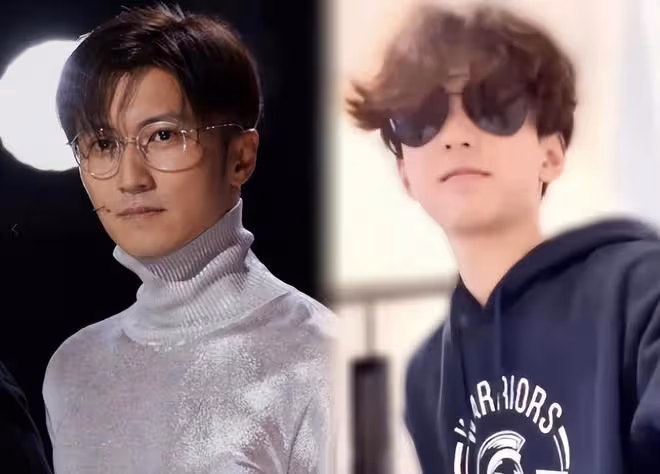 謝霆鋒的小兒子Quintus露面,和媽媽張柏芝拿Lucas手機玩自拍