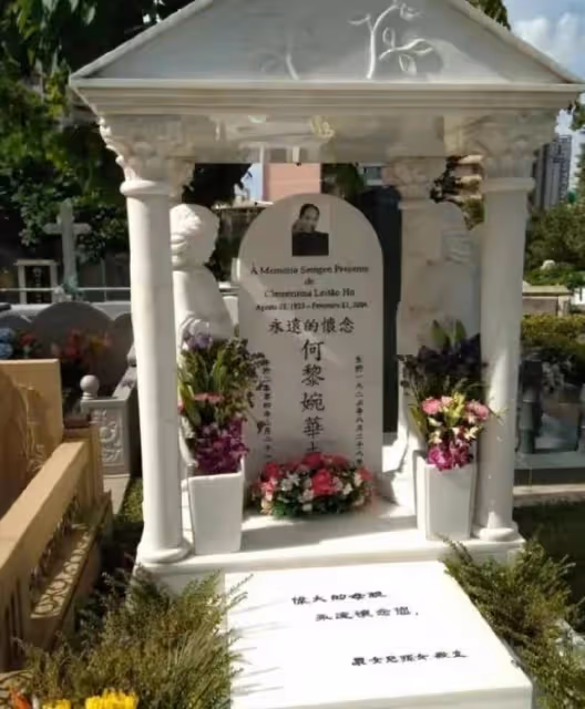 何鴻燊家族墓園修建新墓地,疑為藍瓊纓安葬地,家人透露將會土葬