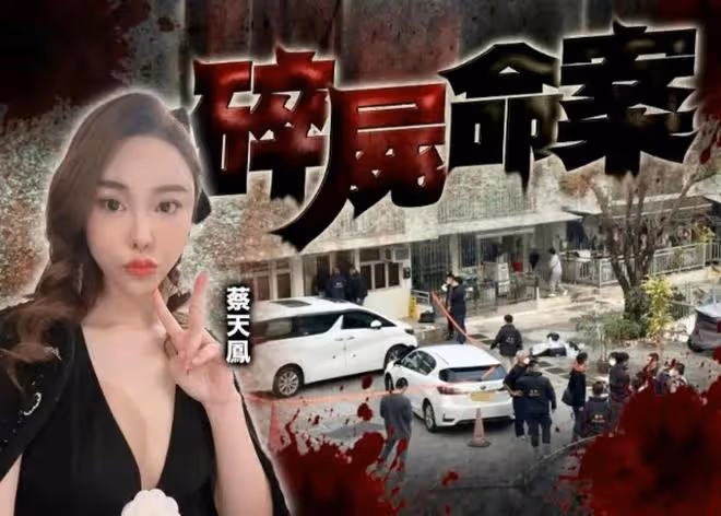 香港名媛蔡天鳳慘遭碎屍案真相曝光，前公公是主謀，屬於謀財害命
