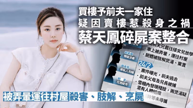 方媛28歲閨蜜遭謀殺碎屍，兇殺現場首度曝光，前夫全家悉數落網