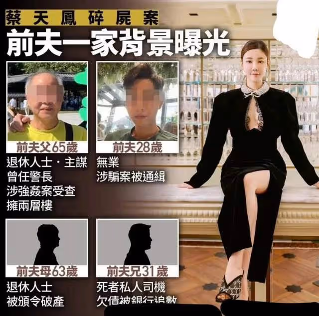 蔡天鳳烹屍案主謀，旺角警署前警長下了一盤大棋，耍得警方團團轉