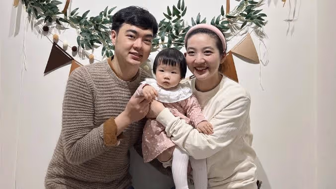 林志穎同父異母弟弟罕現身，為1歲女兒辦周歲派對，顏值不如小志