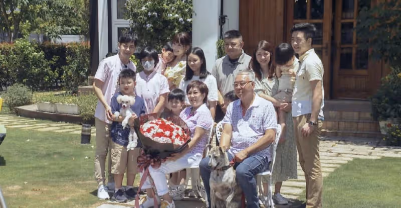 林志穎同父異母弟弟罕現身,為1歲女兒辦周歲派對,顏值不如小志