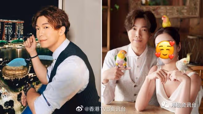 TVB38歲主播婚紗相曝光！未婚妻長發造型超級美
