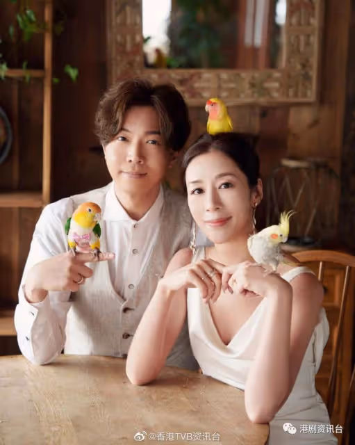 TVB38歲主播婚紗相曝光！未婚妻長發造型超級美