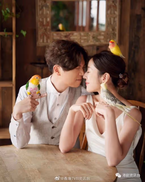TVB38歲主播婚紗相曝光！未婚妻長發造型超級美