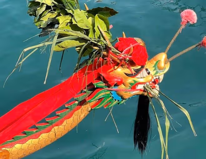 眾星參加傳統活動,看龍舟點睛太熱鬧,胡定欣高海寧放水燈求姻緣
