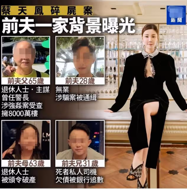 香港名媛碎屍案後續:郭富城方媛發聲,蔡天鳳頭顱在湯鍋中發現