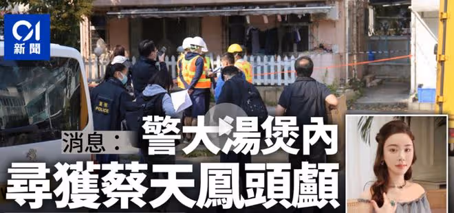 香港名媛碎屍案後續:郭富城方媛發聲,蔡天鳳頭顱在湯鍋中發現