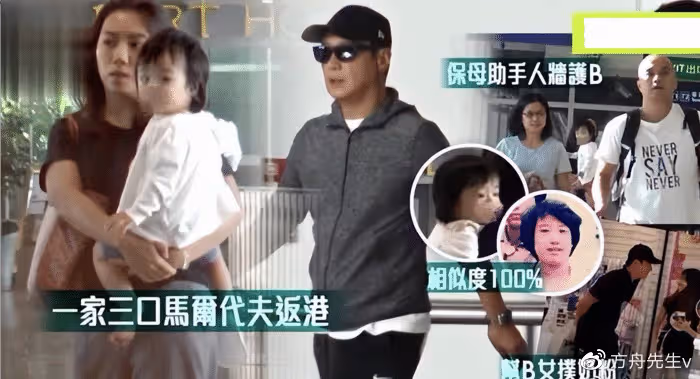 黎明前妻罕曬兒子,42歲樂基兒素顏出鏡,3歲Hunter抱著媽媽猛親