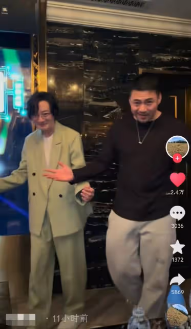 高啟盛扮演者重現經典動作,身材瘦小留長發變樣,疑社恐被嘲猥瑣
