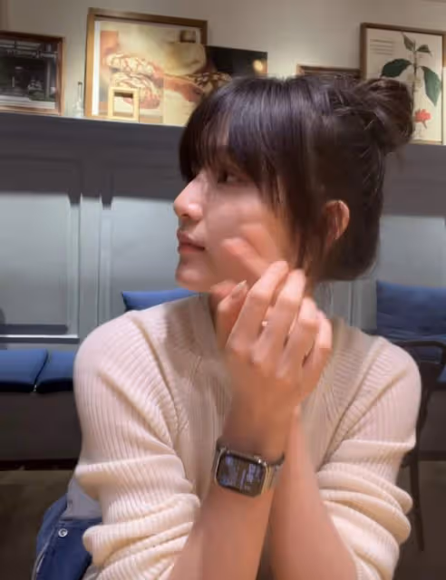 陳思誠小21歲女友阮巨疑秀恩愛,曬男友視角美照,素顏不輸佟麗婭