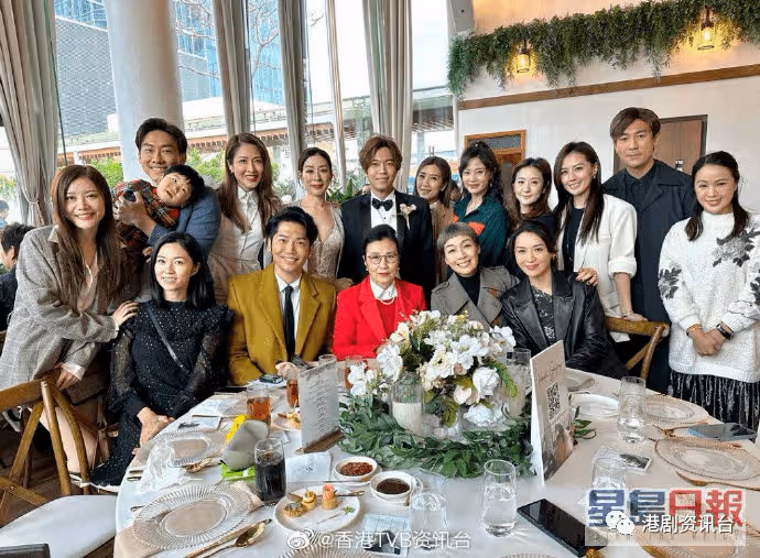 TVB男主持今日大婚！汪明荃都有到賀，兄弟袁偉豪變阿四