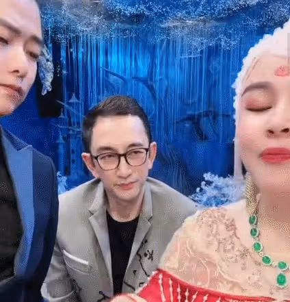 知名港星現身網紅直播間!美顏過度臉忽大忽小,全程話少像背景板