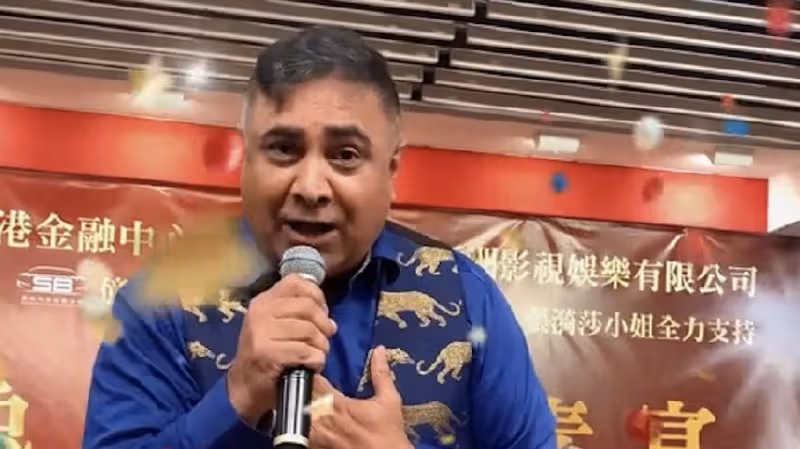 TVB印裔綠葉唱《勇敢的中國人》，懶理被觀眾笑，稱做人不能忘本