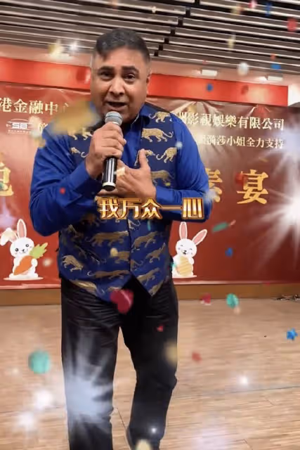 TVB印裔綠葉唱《勇敢的中國人》，懶理被觀眾笑，稱做人不能忘本