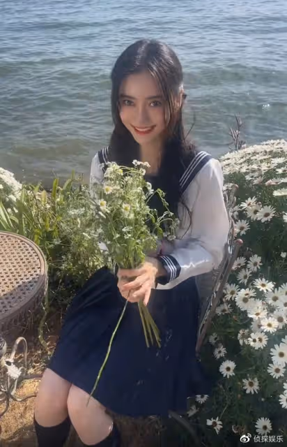 Baby低調慶34歲生日,打扮粉嫩少女感足,張大大猛夸全世界第一美