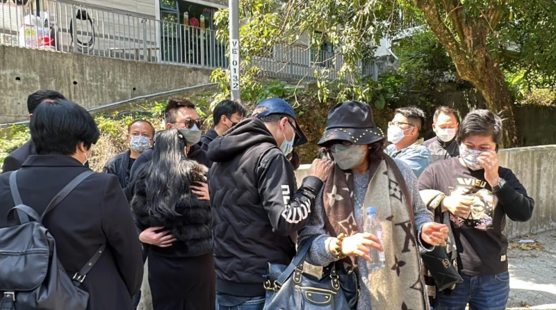 名媛蔡天鳳頭七,家人首度現身,認屍現場嚎哭不止,遺骸仍未尋獲