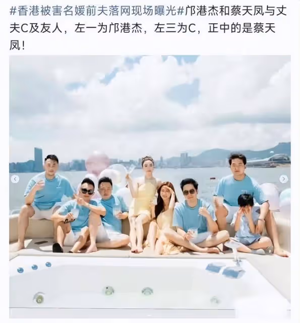 細思極恐!港媒爆蔡天鳳是工具人,兩任丈夫是互為戀人關係