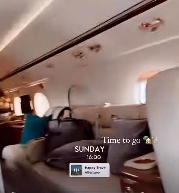 劉德華小姨子坐豪華私人飛機旅行,和老公飛到新加坡見閨蜜