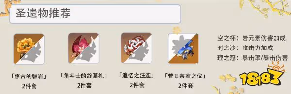 原神凝光聖遺物搭配推薦 凝光聖遺物套裝選擇推薦