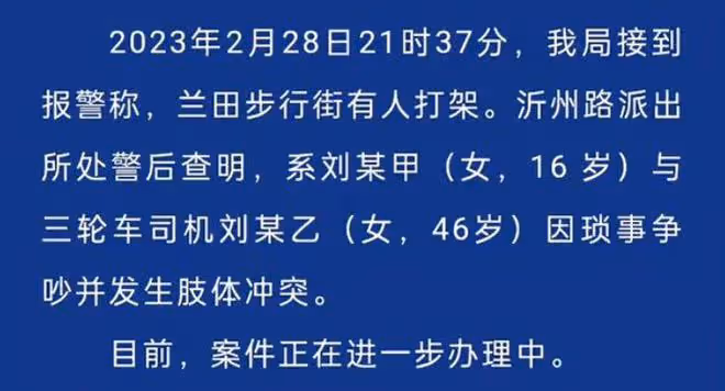 16歲網紅打人女孩身份被扒,拉架男孩慘被網暴,已向女方同伴道歉