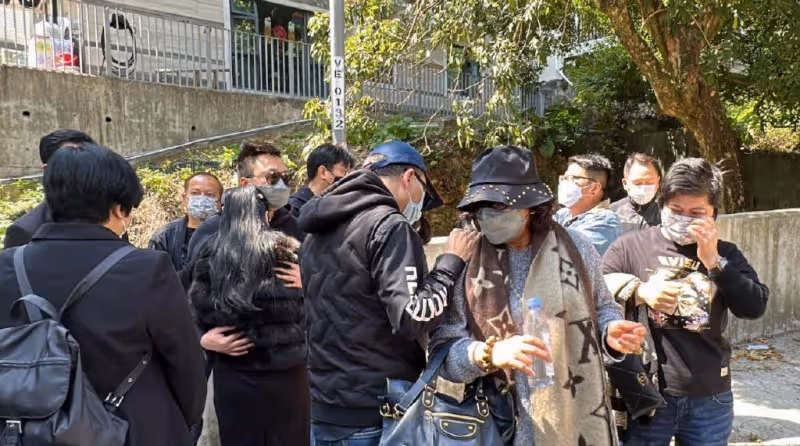 蔡天鳳死無全屍,郭富城現身發聲,含淚回應事件:好震驚好悲痛